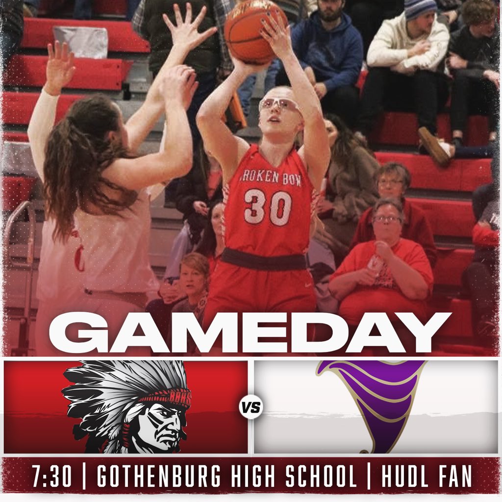 ‼️GAMEDAY‼️
 
🆚Minden | Holdrege
📍Gothenburg High School 
⏰5:00 | 7:30
📺Hudl Fan