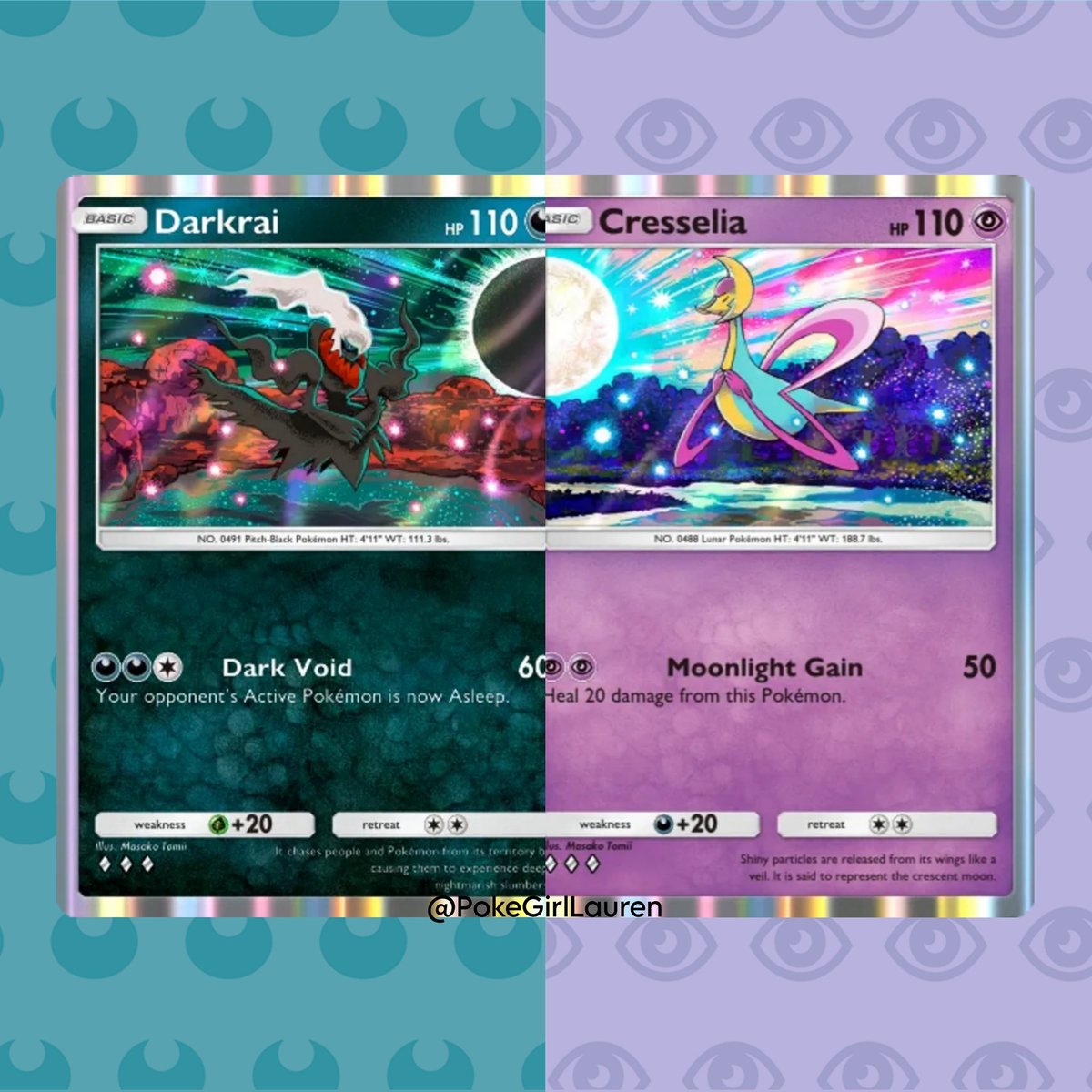 Darkrai and Cresselia link together 🤯😍
#PokemonTCGPocket