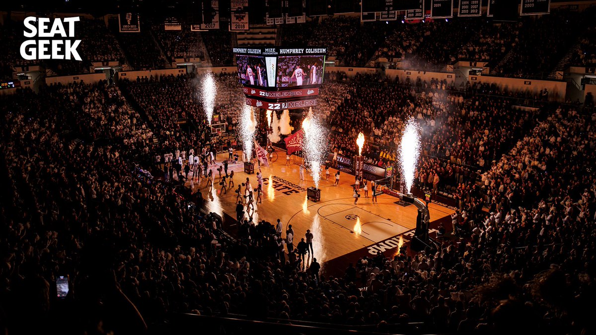 HailState's tweet photo. Still need tickets to watch @HailStateMBK vs. Missouri? 

@SeatGeek is offering a chance to win TWO tickets for Saturday’s game. Simply 𝐑𝐄𝐏𝐎𝐒𝐓 and 𝐋𝐈𝐊𝐄 this post to enter!

#HailState🐶 https://t.co/REUfwe66Jn