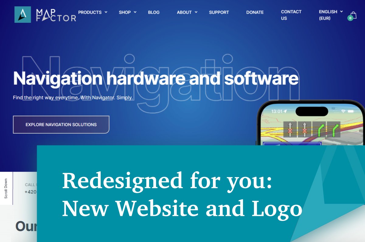 mapfactor's tweet image. New redesigned MapFactor Website and Logo revealed!
visit mapfactor.com 

#navigation #navigator #mapfactor #mapfactornavigator #gps #gpsnavigation #newwebsite #news #vehicletracking