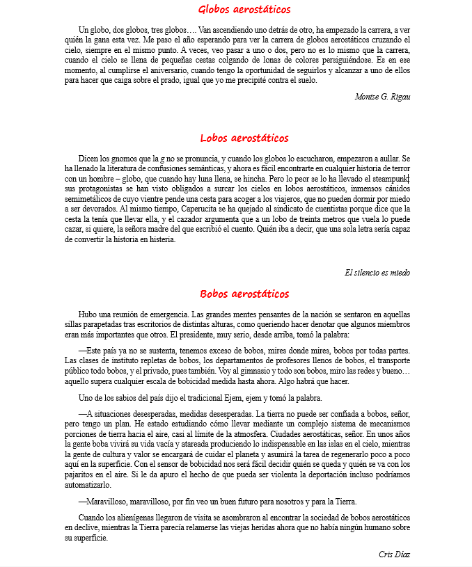 Hoy hemos jugado con <a href="/orden_sangre/">Montse G Rigau</a> y <a href="/Crisdiaz6/">Trocamundos</a>  a escribir degradando el título, ¿alguien se anima a continuar?