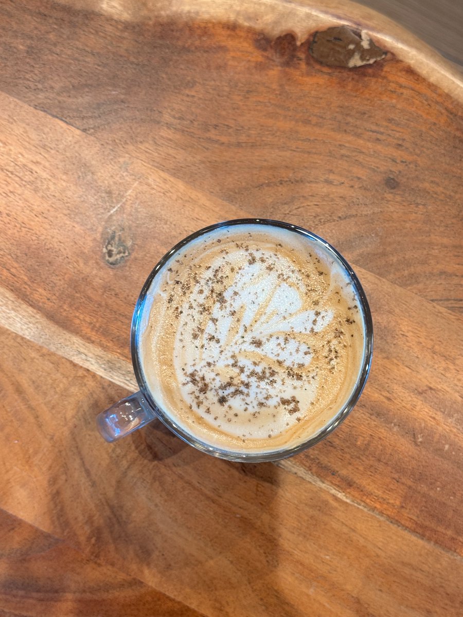 Lumberjack Latte, exclusively at <a href="/cannonballbos/">Cannonball Cafe</a>. A blend of fresh espresso and maple syrup, mixed with your choice of milk and topped with smoked bacon sea salt. Be sure to get this exclusive today!