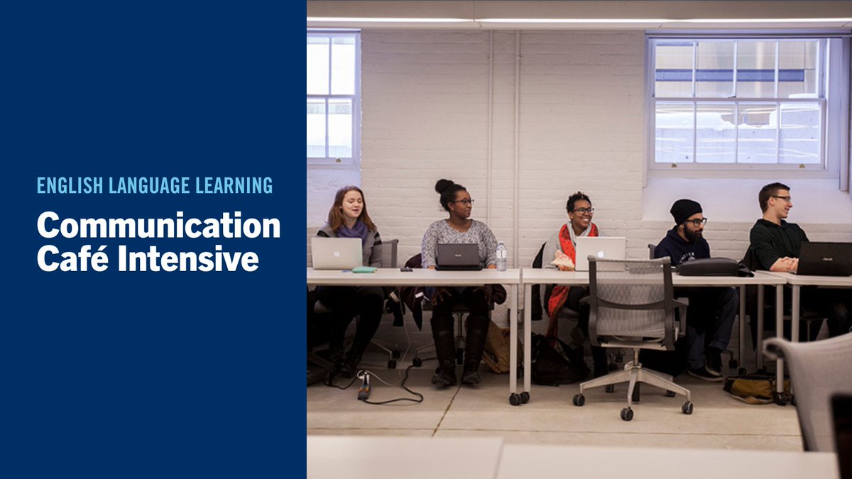 Level up your communication skills at English Language Learning’s Communication   Café Intensive over Winter Reading Week.

This free workshop series covers speaking   spontaneously over the phone, sounding professional in meetings and more!

Register: uoft.me/ELL