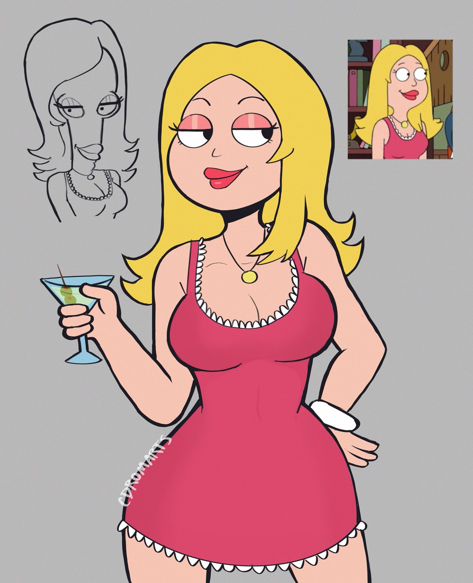 cdromarts's tweet image. francine smith american dad