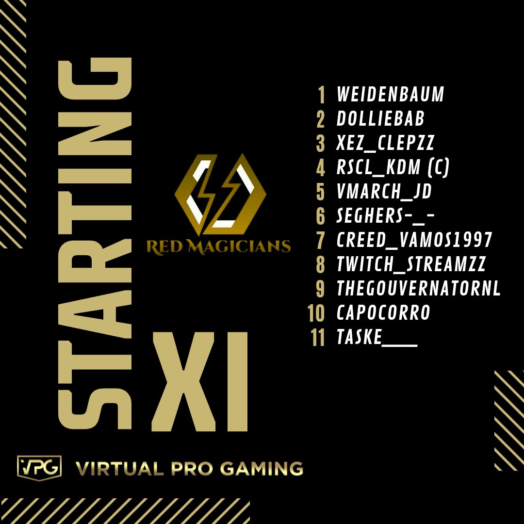 Red Magicians XI tweet media