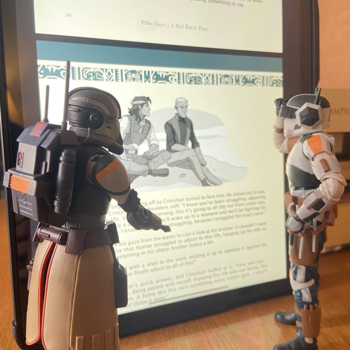 Hello everyone! We’re back with a few updates for you all!
As you can see the team is hard at work getting the zine edited and put together.
At this time we’re aiming to start shipping around the end of Feb / early March, but we will keep you posted as we move forward!