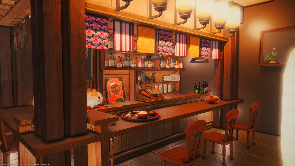 cheeseyyogurt's tweet photo. Izakaya 居酒屋

[S] the name says it all

#ffxivhousing #FF14housing #FF14ハウジング #HousingEden #hgxiv https://t.co/fBKjfy3hEC