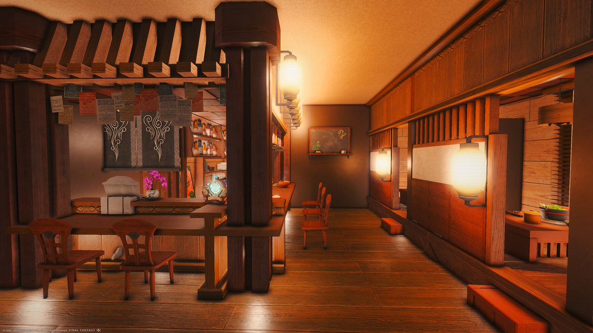 cheeseyyogurt's tweet photo. Izakaya 居酒屋

[S] the name says it all

#ffxivhousing #FF14housing #FF14ハウジング #HousingEden #hgxiv https://t.co/fBKjfy3hEC