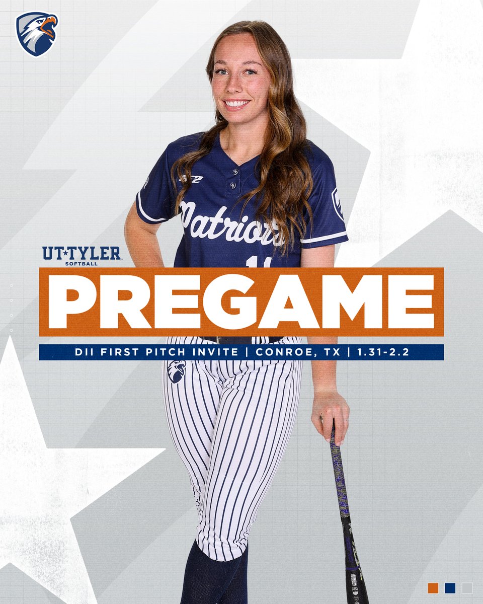 SB | #1 <a href="/Patriot_sb/">Patriot Softball</a> takes on the DII First Pitch Invitational this weekend as they begin their 2025 campaign with five matchups in three days!

tinyurl.com/yc84dnr7

#SwoopSwoop