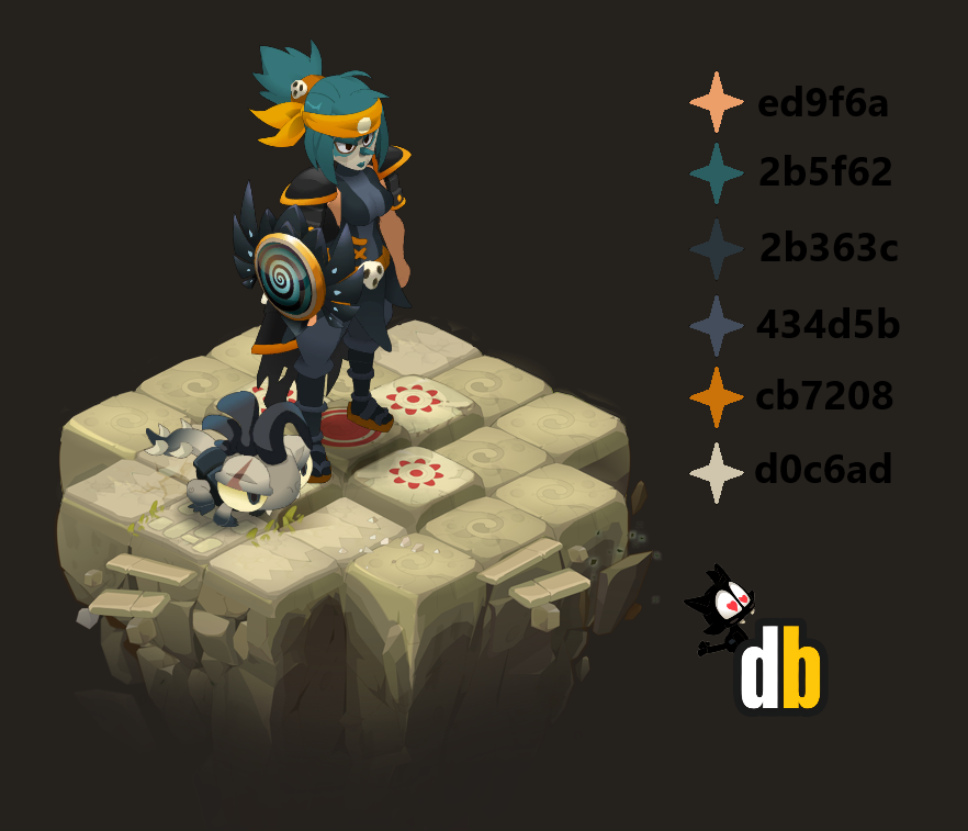 DofusBookSkin's tweet photo. Zobal

Liste d'items :

Coiffe : Bandeau Gokwa
Cape : Cape Samourivan lvl 1
Bouclier : Vortexlier
Familier : Gekokar
Epaulière : Epaulières du Bushi https://t.co/Z5mVuhAbj0