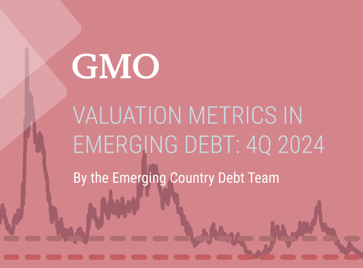 In #GMO’s latest #EMD Quarterly Valuation Update, local currency rates and FX screen very attractive, while hard currency credit is neutral. bit.ly/3CvP21t