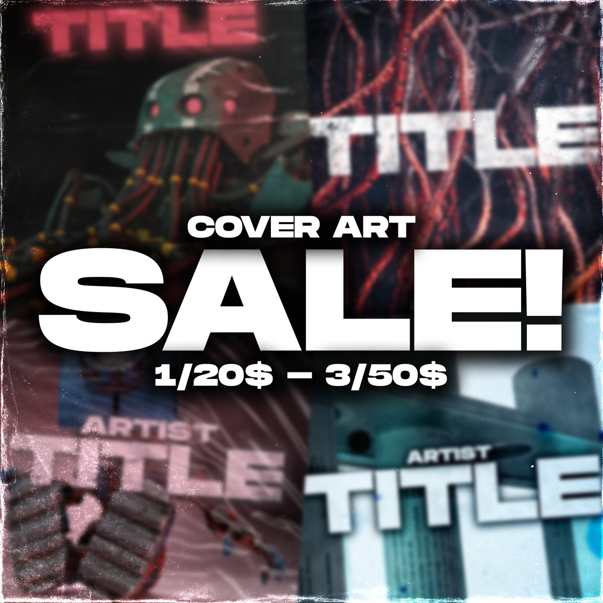 Hiii, I'm doing a sale only today and tomorrow!
I need to liquidate remaining cover arts before doing some new ones. Here's the list
photos.app.goo.gl/EpD9uFmU1j96yY…
DM NOW!