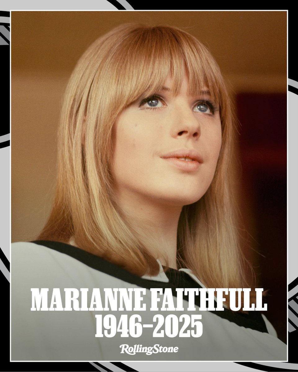 DonStradley's tweet image. I always liked Marianne Faithfull. Her album 'Broken English' was a rough and beautiful thing.