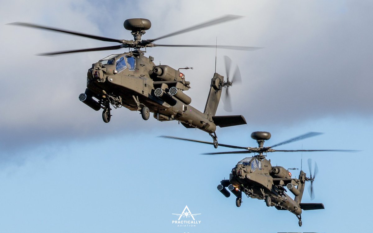 PracticallyAvia's tweet image. 𝗔𝗽𝗮𝗰𝗵𝗲 𝗔𝗛-𝟲𝟰𝗘
Airline: Army Air Corps
Aircraft: Apache AH-64E 
Registration: ZM703 &amp;amp; ZM710 
Call Sign: HUNTER1 &amp;amp; HUNTER2 
🛬 Airport: Manchester Barton Aerodrome
📍 Location: Viewing Area
📸 Canon EOS R10
🎥 RF 100-400mm f/5.6-8 IS USM

#army #Apache #helicopter