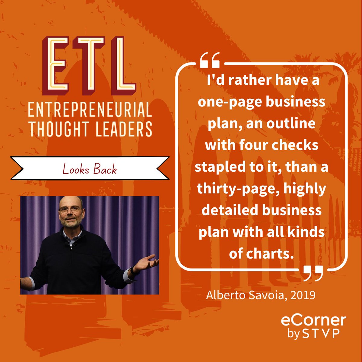 Stanford eCorner (@ecorner) on Twitter photo In 2019 <a href="/Pretotyping/">Alberto Savoia</a> emphasized the importance of focusing on building the right “it”—validating ideas quickly and effectively before diving into execution.
Revisit this invaluable conversation in our newly re-released episode of #ETLLooksBack:
stvp.stanford.edu/podcasts/alber… In 2019 <a href="/Pretotyping/">Alberto Savoia</a> emphasized the importance of focusing on building the right “it”—validating ideas quickly and effectively before diving into execution.
Revisit this invaluable conversation in our newly re-released episode of #ETLLooksBack:
stvp.stanford.edu/podcasts/alber…