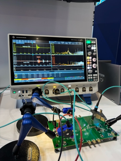 We’re wrapping up #DesignCon2025 today! Visit Rohde &amp; Schwarz at booth 949 to take the 'Are you a Genius' challenge on EMC &amp; SIPI. Check out our demo on Multiphase buck converter characterization with the MXO5 Oscilloscope.