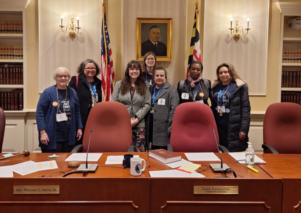 More photos from today’s Advocacy Day in Annapolis with the Maryland Just Power Alliance (ACT, AIM, and PATH)!
We showed our legislators that their everyday constituents care about climate, housing, tenants’ rights, pre-K, and immigrant protections.