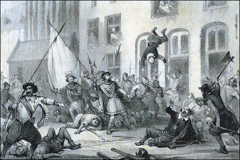 #Hjoed yn 1422 waard de Soen fan #Grins, in fredesferdrach dêr't de Grutte Fryske Oarloch tusken de Skieringers, dy't stipe waarden troch de greve fan Hollân, Jan fan Beieren, en de Fetkeapers, stipe troch Okko II tom Brok en de stêd Grins, tydlik by besljochte waard.

#FryskX