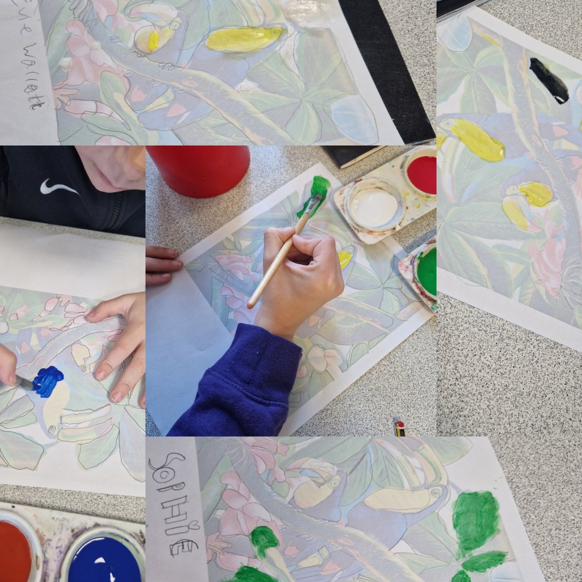 MansfieldGAT's tweet photo. Year 3 had a lovely afternoon starting their own colourful rainforest paintings and exploring scratch, finding different ways to move their sprites. ππ¨π»
#fridakahlo #rainforesttopic #colour #scratch #programming https://t.co/AWWqDa2c7r