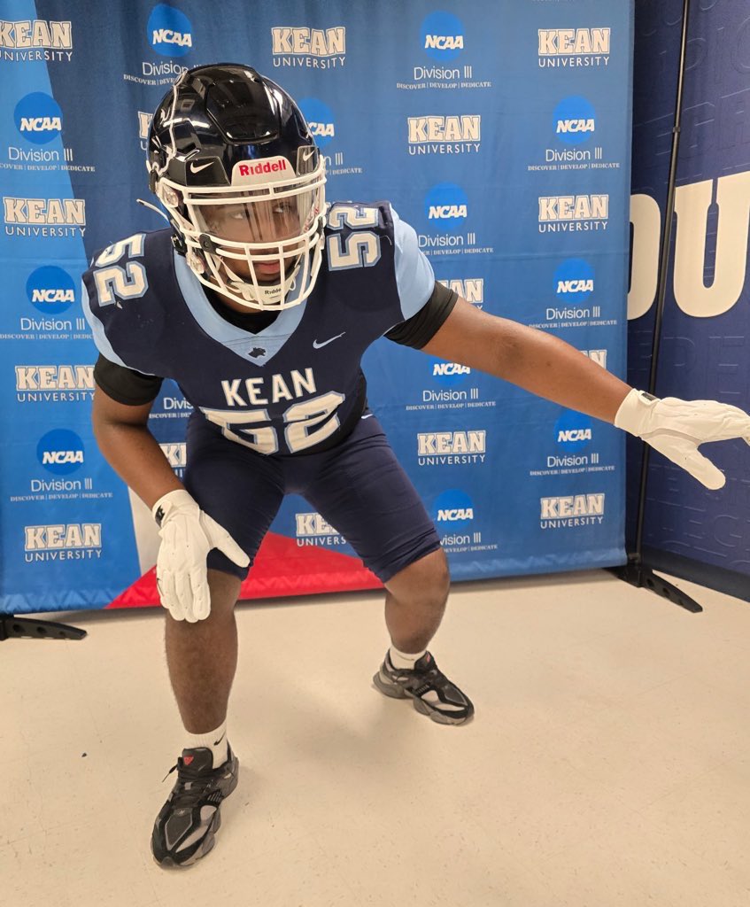 Had an amazing visit to Kean University today‼️<a href="/CoachEvanDurand/">Evan Durand</a> <a href="/CoachDgrant/">Darnell Grant</a> <a href="/WestOrangeHSFB/">WestOrangeHSFootball</a> <a href="/wohssportsnj/">West Orange Mountaineers Sports</a> <a href="/CoachGarrett53/">🔥⬆️ Dan Garrett ✊🏻💪🏼</a> <a href="/KUFootball212/">Kean University Football</a>