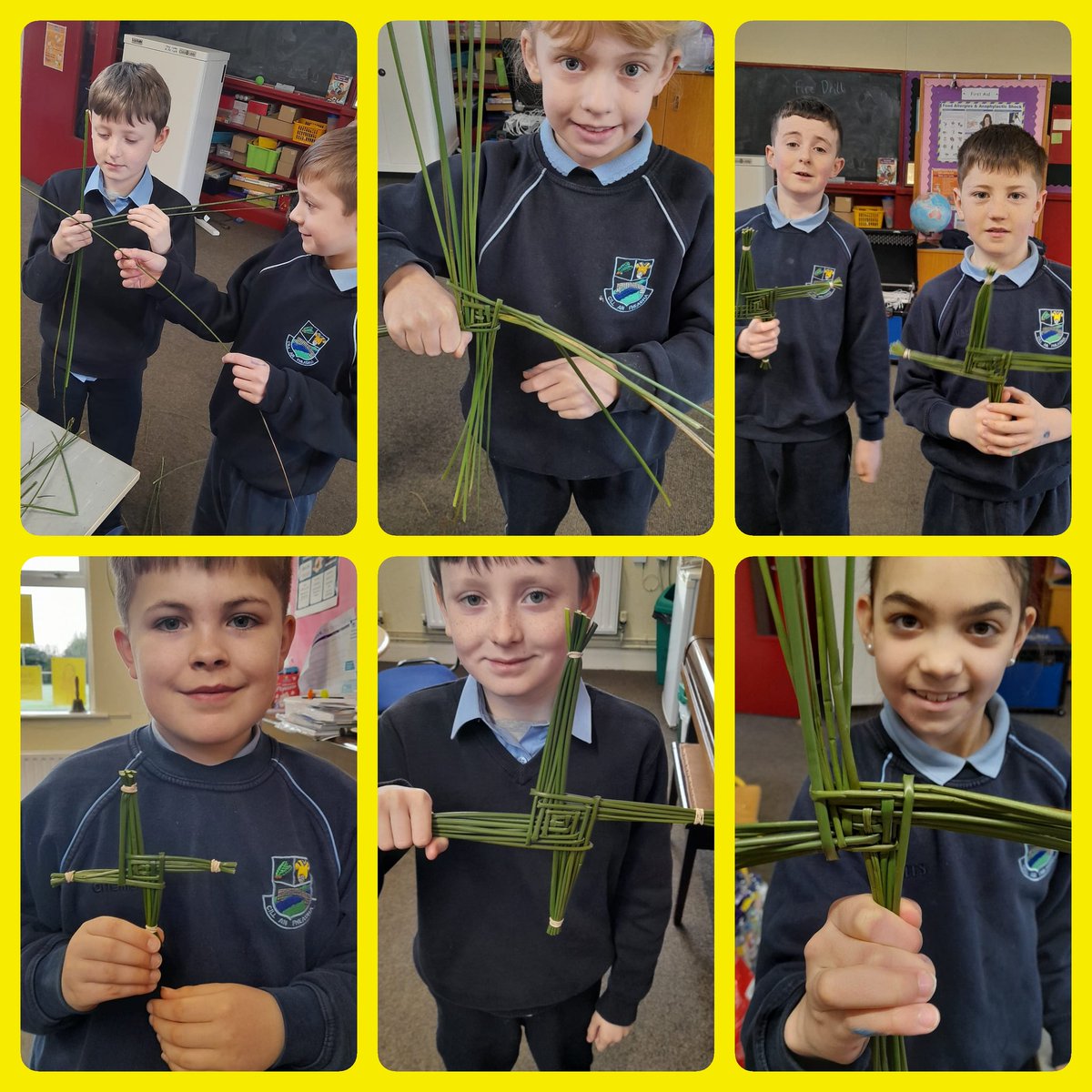 Killina National School (@killinans) on Twitter photo 3rd and 4th class have been busy this week making St. Brigid's Crosses to mark her feast day. <a href="/KANDLEi/">K&L Diocese Ireland</a> <a href="/Brigid1500/">Brigid 1500</a> 3rd and 4th class have been busy this week making St. Brigid's Crosses to mark her feast day. <a href="/KANDLEi/">K&L Diocese Ireland</a> <a href="/Brigid1500/">Brigid 1500</a>