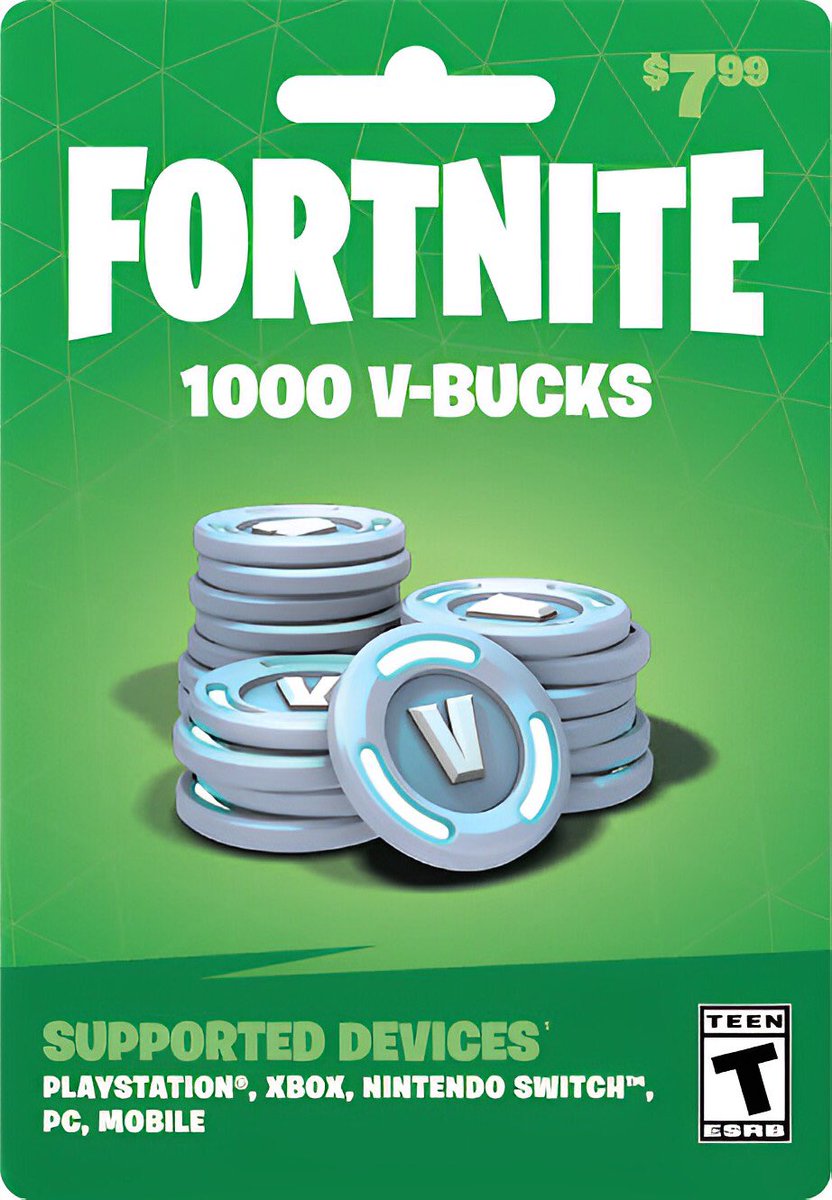 1000 Vbucks • Ends in 12 Hours 

- Retweet 
- Give ❤️ to the Fortnite Profile Below + Proof ! 👇🏻

#Fortnite