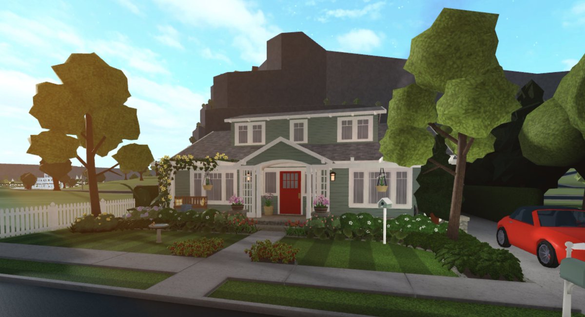 Spring cottage 🌼#bloxburg #bloxburgbuilds