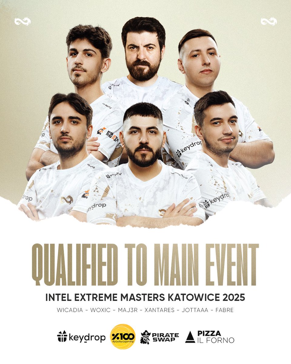 WE ARE QUALIFIED TO IEM KATOWICE 2025! 🔥

#forEF #toNewGlories | #yüzdeyüzgaming