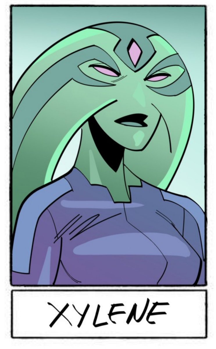 The Xylene art image comes with comic book art style. Art by Carlos Trigo.

#Ben10 #Ben10Fanart #ben10omniwar #beautiful #alien #female #Xylene #uxorite #character #tentacles #tail #artwork #digitalart #comic #cartoon #pure #reptile