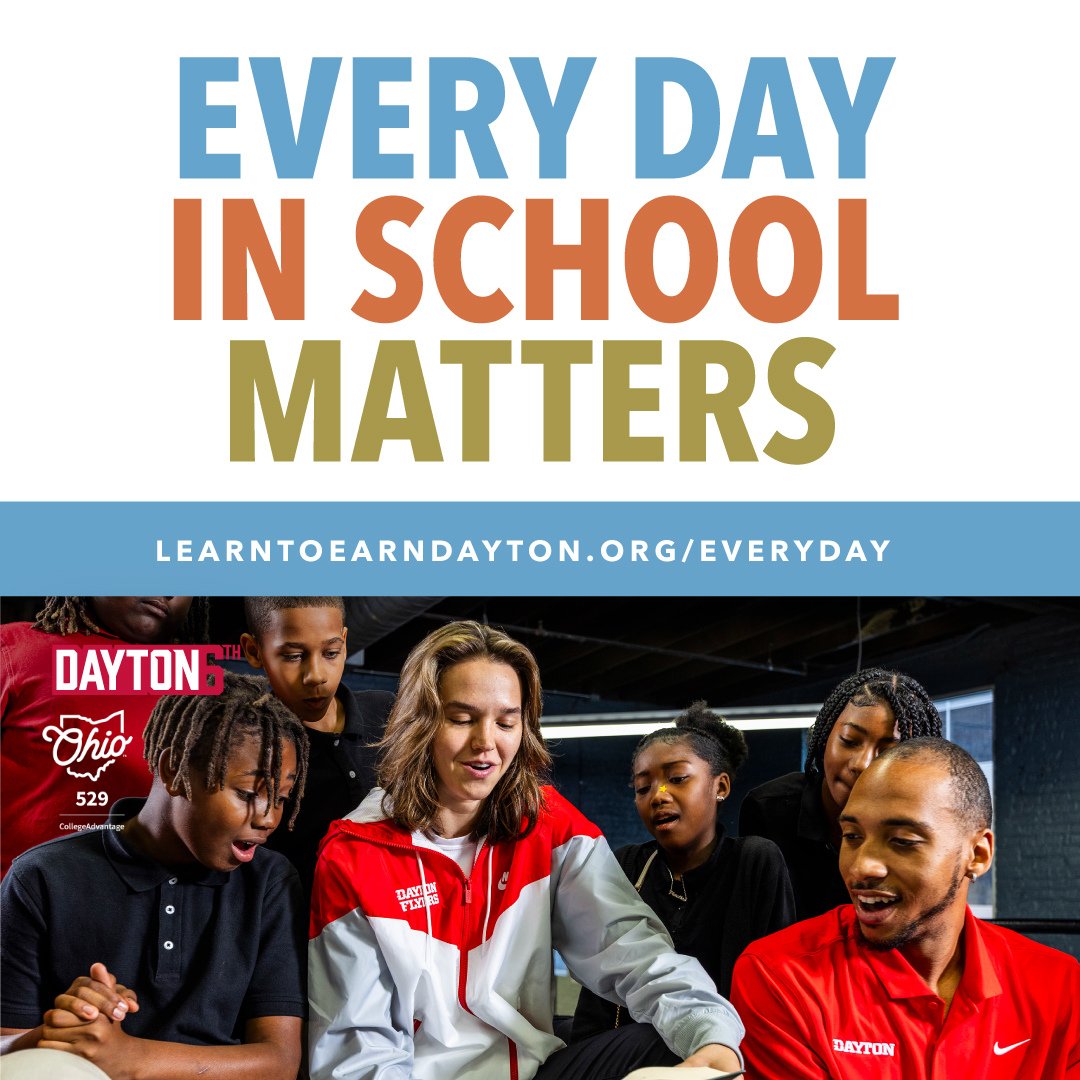 Learn to Earn Dayton (@ltoed) on Twitter photo Learn to Earn Dayton is thrilled to announce @Ohio529plan is now a sponsor of the #EveryDayMatters attendance campaign! This partnership reinforces our commitment to ensuring every child in our community has the opportunity to succeed, both in school and beyond. <a href="/daytonnil/">Dayton 6th</a> Learn to Earn Dayton is thrilled to announce @Ohio529plan is now a sponsor of the #EveryDayMatters attendance campaign! This partnership reinforces our commitment to ensuring every child in our community has the opportunity to succeed, both in school and beyond. <a href="/daytonnil/">Dayton 6th</a>