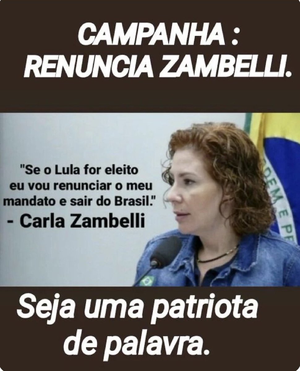 janazou's tweet image. GRANDE DIA! GRANDE DIA!GRANDE DIA! 🙏🏼🙏🏼🙏🏼🙏🏼🙏🏼🙏🏼🙏🏼🙏🏼🙌🏼🙌🏼🙌🏼🙌🏼🙌🏼🙌🏼🙌🏼 CAÇADA! @Zambelli2210 @carla que pegou uma arma correu atrás de um Negro para matar, DISTRIBUIU UM MONTE DE FECK NEWS NAS ELEIÇÕES, QUE CONTRATOU RACKER CAÇADA PELO TRE SP!! #BOLSONA