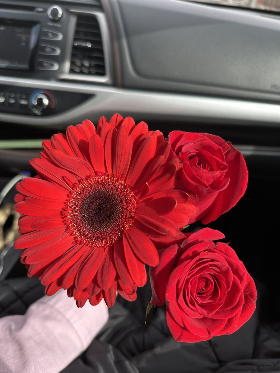 icch31's tweet photo. Flores rojas porque ya soy esposa❤️ https://t.co/XSeeKa8Upw