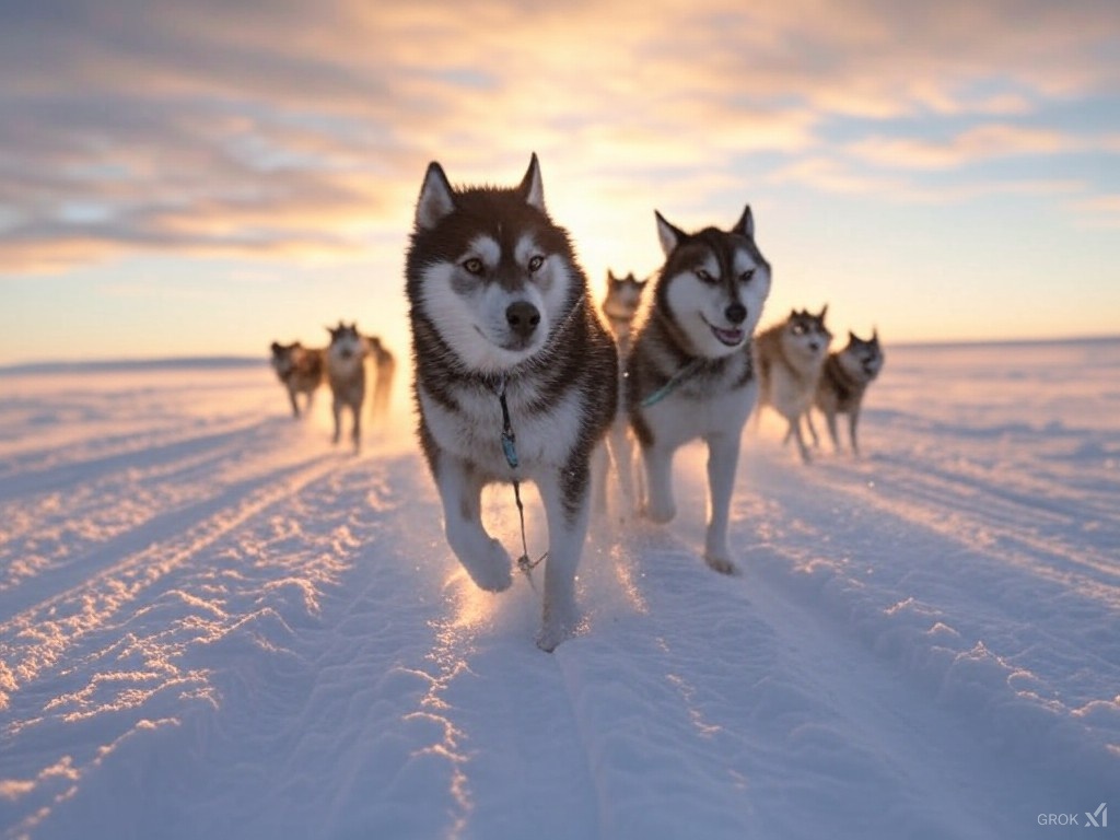 Paprts's tweet photo. #犬ソリ #犬橇 #Dogsled #Dogsleigh #Grok https://t.co/BBnjWbx4sT