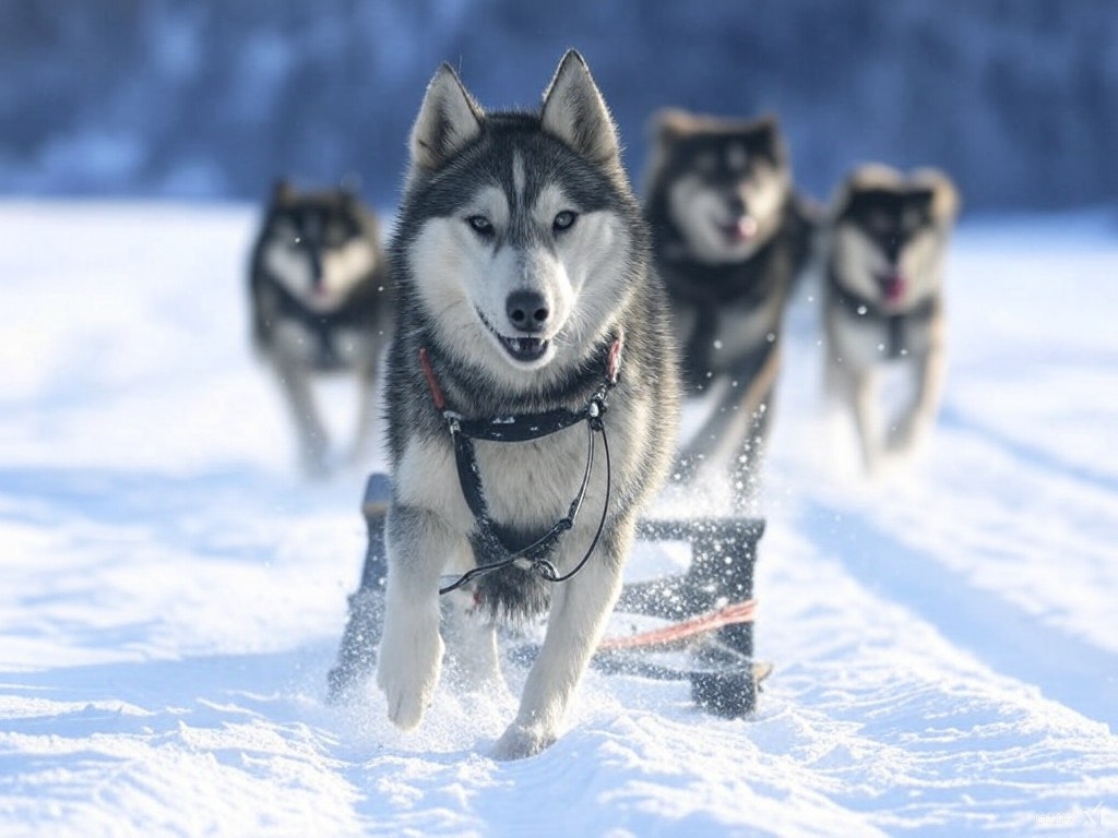 Paprts's tweet photo. #犬ソリ #犬橇 #Dogsled #Dogsleigh #Grok https://t.co/BBnjWbx4sT