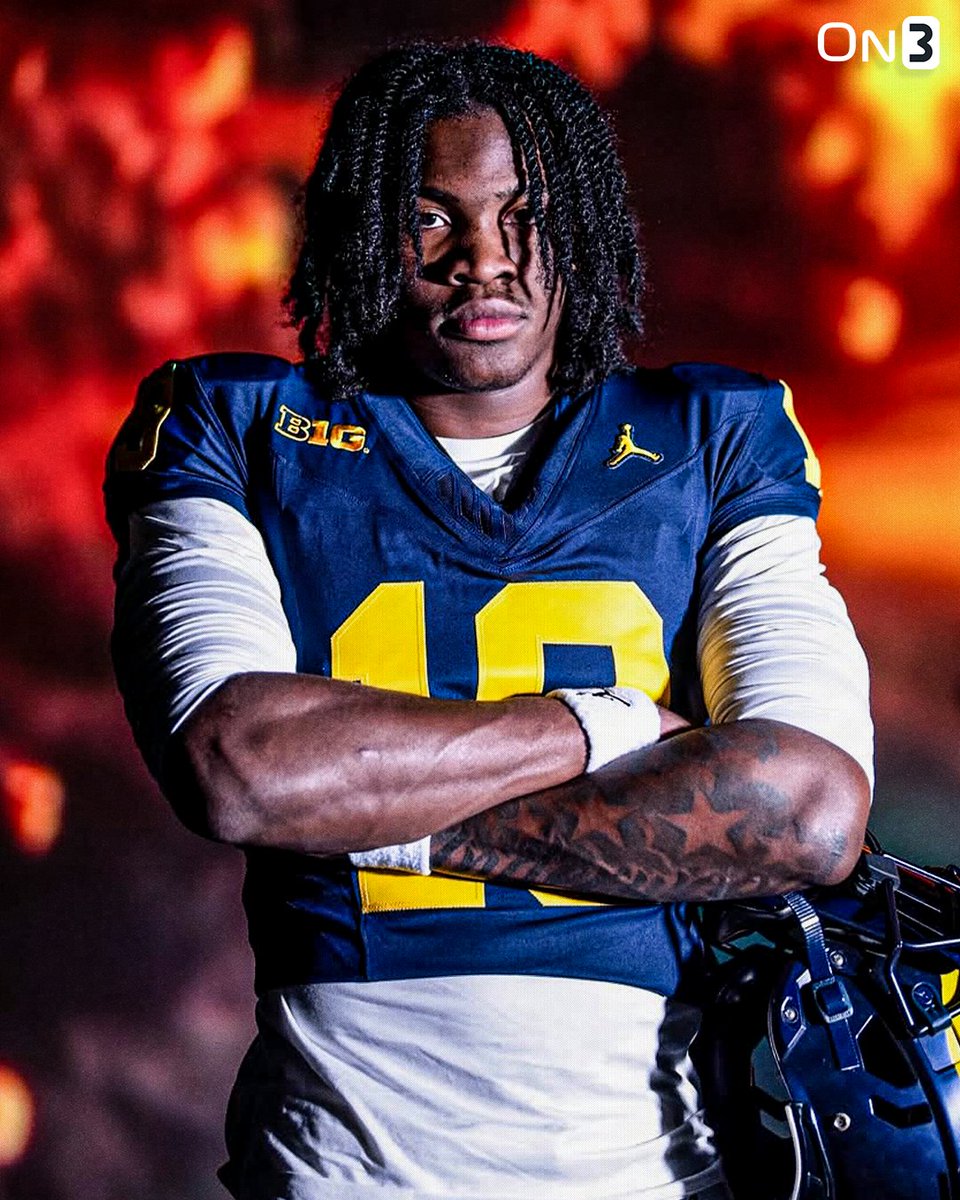 On3 (@on3sports) on Twitter photo NEW: Michigan QB signee Bryce Underwood is the first recruit to ever receive a 100 rating from On3📈
"The combination of size, arm talent, and athleticism is reminiscent of players like Josh Allen and Cam Newton." -<a href="/CharlesPower/">Charles Power</a>
Story: on3.com/news/bryce-und… NEW: Michigan QB signee Bryce Underwood is the first recruit to ever receive a 100 rating from On3📈
"The combination of size, arm talent, and athleticism is reminiscent of players like Josh Allen and Cam Newton." -<a href="/CharlesPower/">Charles Power</a>
Story: on3.com/news/bryce-und…