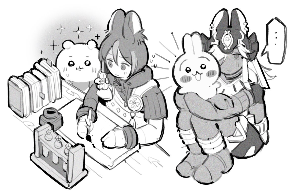 0waff537's tweet photo. omagah my favs interacting !!!!
cynonari and chiikawa crossover https://t.co/Sb8T4O4p6E