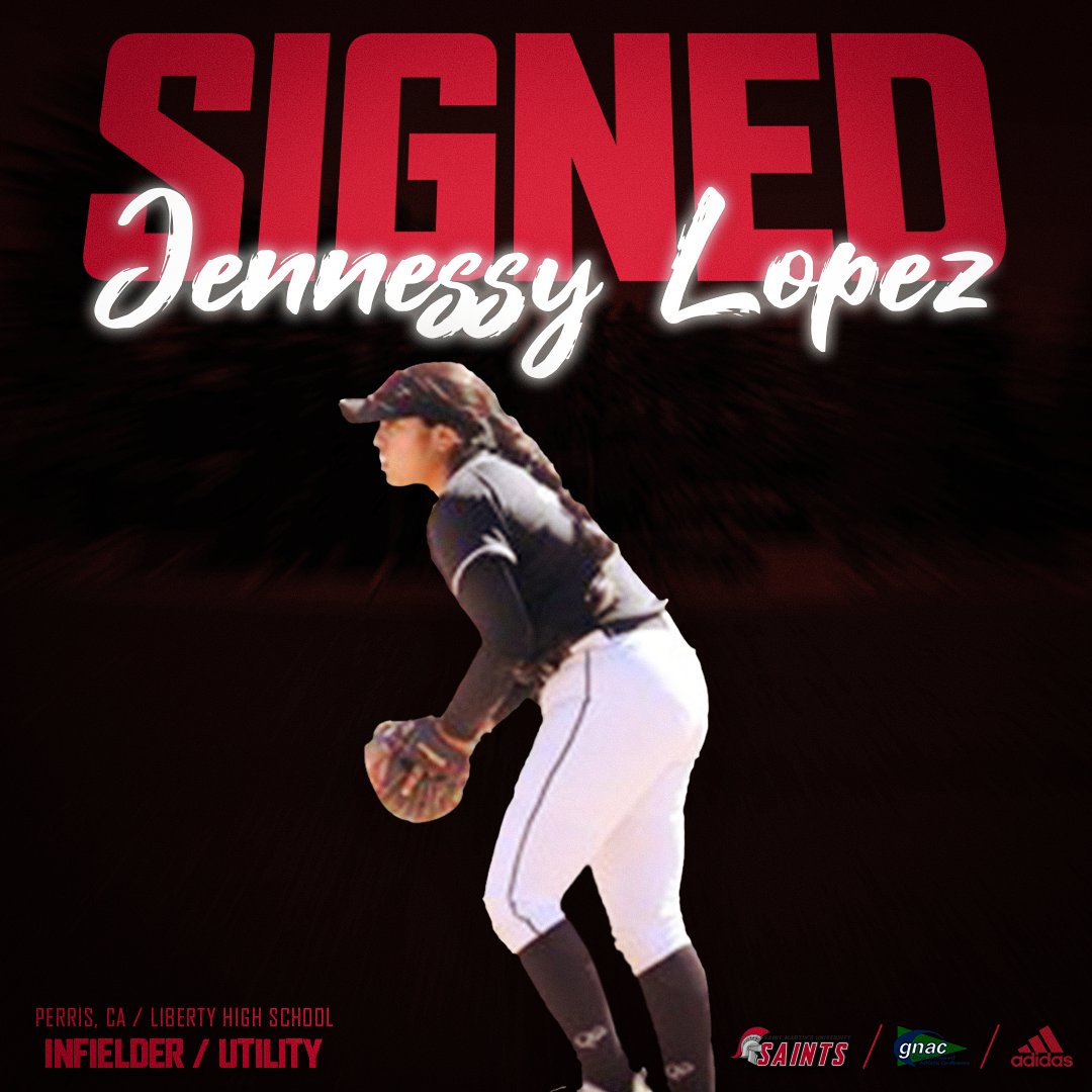 IT'S OFFICIAL 🖋

Versatile utility player Jennessy Lopez will be joining the Saints softball squad for the 2025-2026 season!

#SaintsStrong 🗡️ / 🥎