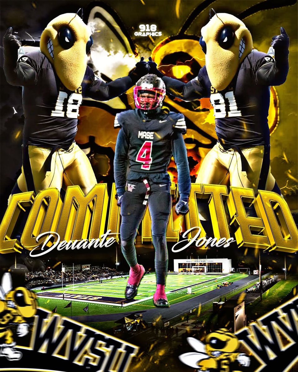 Deuante Jones (@4dj___) on Twitter photo 100% commitment โค๏ธโ๐ฅ #ItstartsAtState๐
<a href="/BHZKID23/">Cedric Miller</a> <a href="/Coach_CJ15/">Christian Johnson</a> <a href="/MASEAthleticDep/">MASE Athletic Dept.</a> <a href="/CoachMoneyMitch/">THE PHARAOH ๐ฅท๐ฟ</a> <a href="/WvsuFootball/">WVSU Football</a> 100% commitment โค๏ธโ๐ฅ #ItstartsAtState๐
<a href="/BHZKID23/">Cedric Miller</a> <a href="/Coach_CJ15/">Christian Johnson</a> <a href="/MASEAthleticDep/">MASE Athletic Dept.</a> <a href="/CoachMoneyMitch/">THE PHARAOH ๐ฅท๐ฟ</a> <a href="/WvsuFootball/">WVSU Football</a>