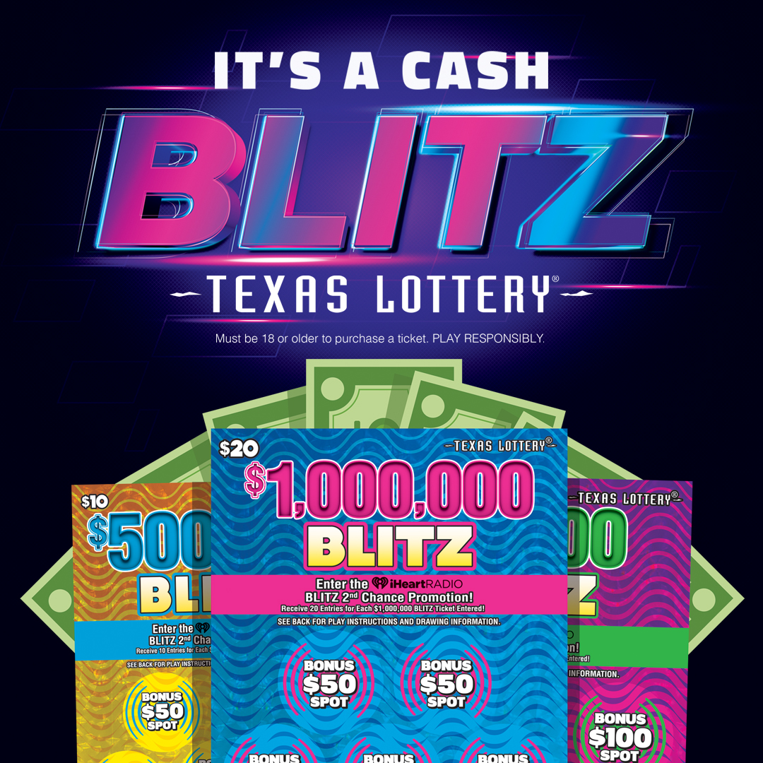 You can't stop the BLITZ!📷 Play #BLITZ scratch tickets for a chance to win a #BLITZ of cash prizes. Plus enter to win VIP iHeart experiences! #TexasLottery #paidadvertisement #MichelleFay