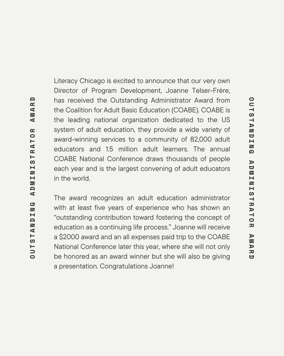 Literacy Chicago tweet media