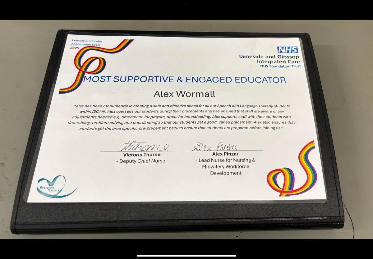 Well done to our Alex 🎉 🥳