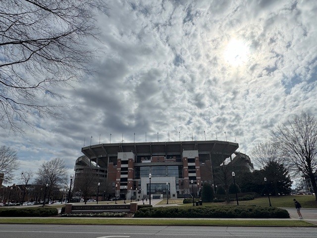 Today is the 73-degree day when <a href="/UofAlabama/">The University of Alabama</a> students should call their grownups back home in New York or Minnesota to say thanks and #RollTide.