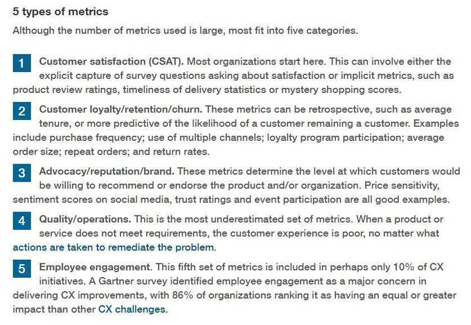 #Infographic: Streamlining customer experience metrics across the organization for enhanced performance and progress.

Via <a href="/Gartner_inc/">Gartner</a> Rt <a href="/antgrasso/">Antonio Grasso</a>

#CustomerExperience #CXMetrics #OrganizationalPerformance #CXStrategy #CustomerFeedback 

cc: @LindaGras0 <a href="/BetaMoroney/">Tony Moroney</a>
