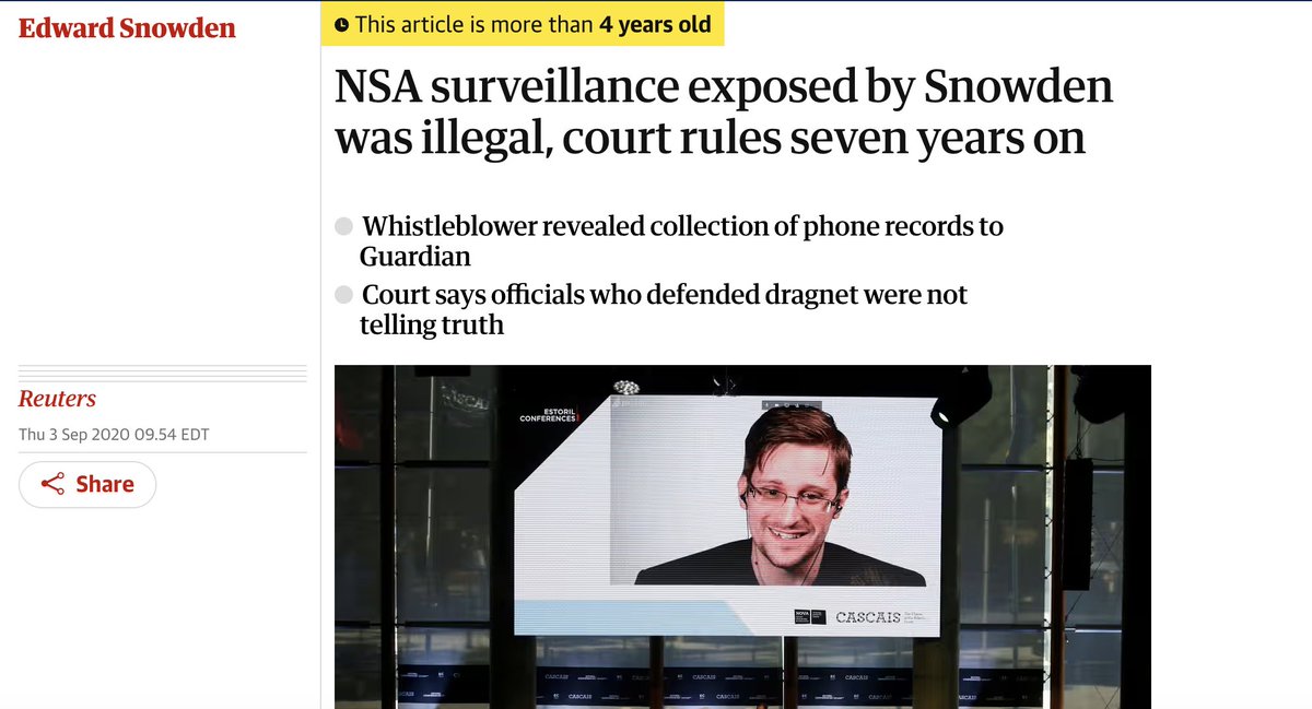 The reason reason these bipartisan Deep State loyalists on the Committee are demanding she call Snowden a traitor (even though he's not charged with treason) is he exposed the illegal domestic spying programs they all endorsed.

He served the country and betrayed criminals: