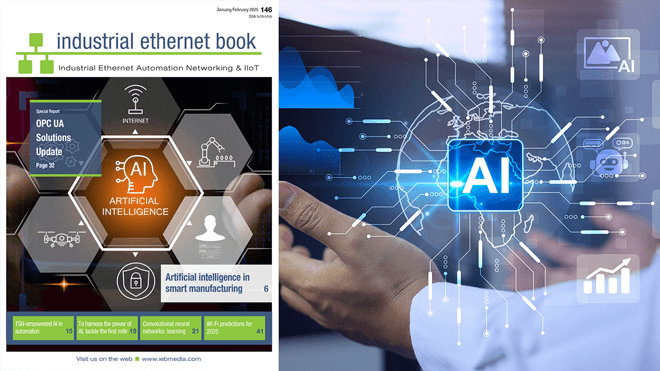 January/February 2025 Industrial Ethernet Book
iebmedia.com/ebooks/january… The January/February 2025 issue presents in-depth coverage of AI in Manufacturing and an OPC UA technology update. #AI #industrialethernet