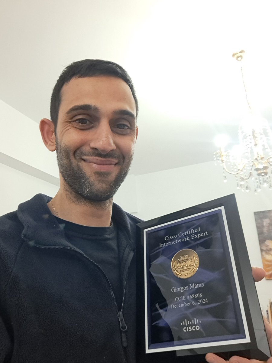 Just arrived 🙂
#cisco #ccie