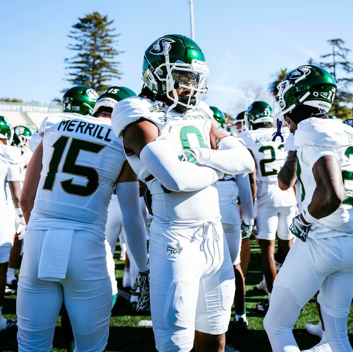 KeenanBritt1's tweet photo. Blessed to receive an offer from. Sacramento state, Thank God for another opportunity to further my education and show my talents #18 https://t.co/5zripGCRgU