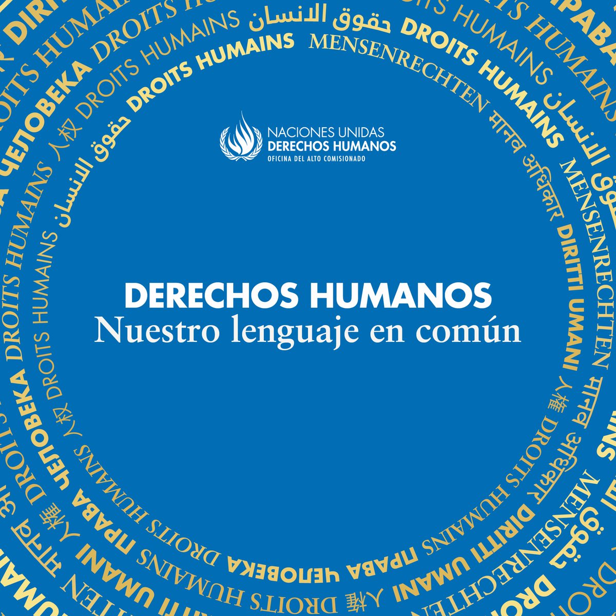 El lenguaje de los derechos humanos es universal. Sin fronteras. Sin límites.

No importa tu procedencia ni identidad. En cada rincón del mundo, estos derechos te pertenecen y no son negociables.

Amplifica este mensaje. 🔁💙 

ohchr.org/es/universal-d…