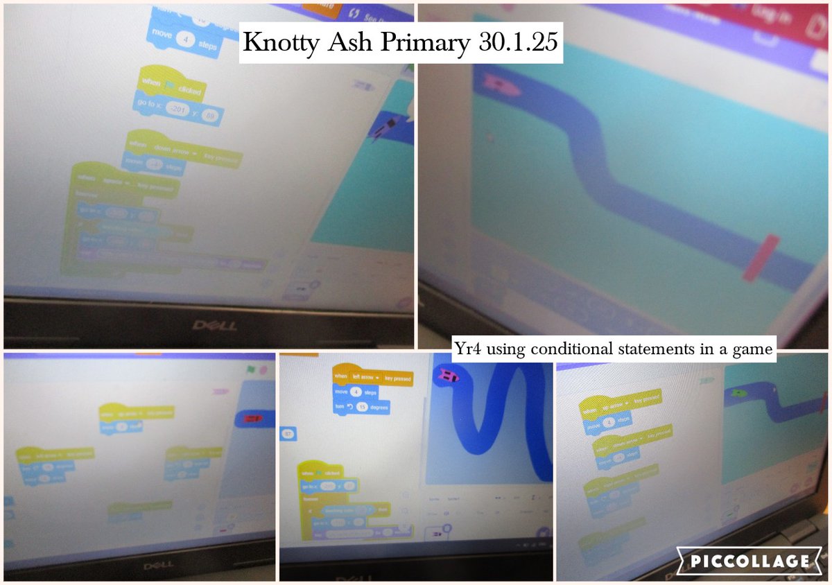 Pupils of Yr4 have been using conditional statements in a Scratch boat race game today <a href="/AshKnotty/">Knotty Ash Primary</a>
