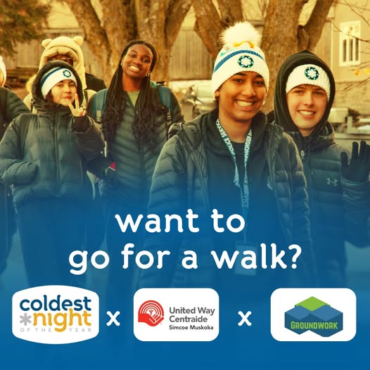 📣 Join Us for the Coldest Night of the Year in Bradford!

🌟 Date: February 22, 2025
🌟 Location: Bradford

In South Simcoe, your United Way is committed to support Ground Work, a Wow Living  program.

👉 Learn more and register 🔗cnoy.org/location/bradf…